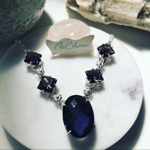 Amethyst 925 Silver Necklace